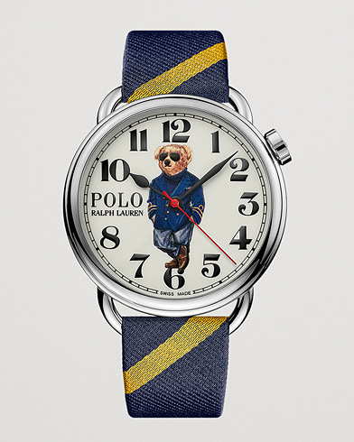 Men | Fine watches | Polo Ralph Lauren | 42mm Automatic Nautical Bear White Dial