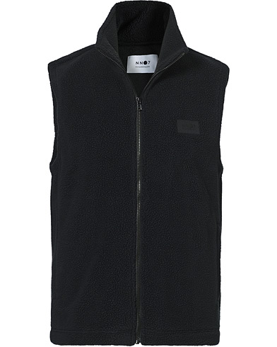  |  Nil Recycled Fleece Vest Black