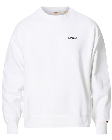 Men |  | Levi's | Red Tab Crew Neck Sweatshirt White