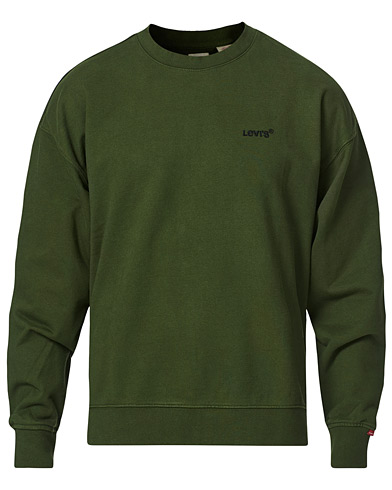 Men |  | Levi's | Red Tab Crew Neck Sweatshirt Rifle Green