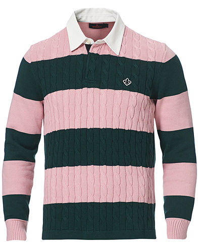  |  Garrison Cable Rugger Pink/Green