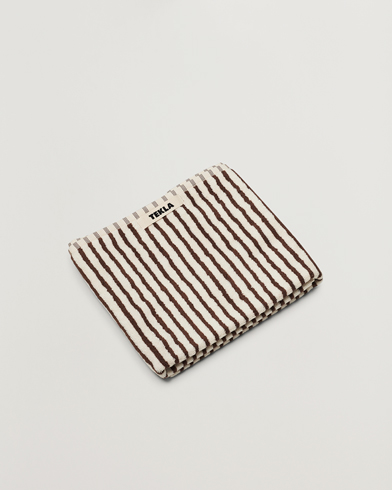 Men | Tekla | Tekla | Organic Terry Hand Towel Kodiak Stripes