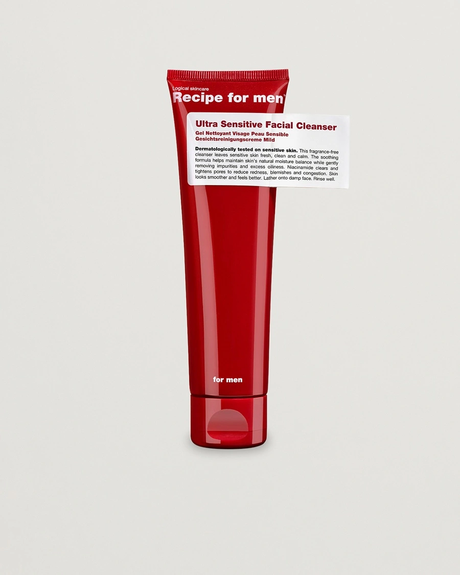 Recipe for men Ultra Sensitive Facial Cleanser 100ml