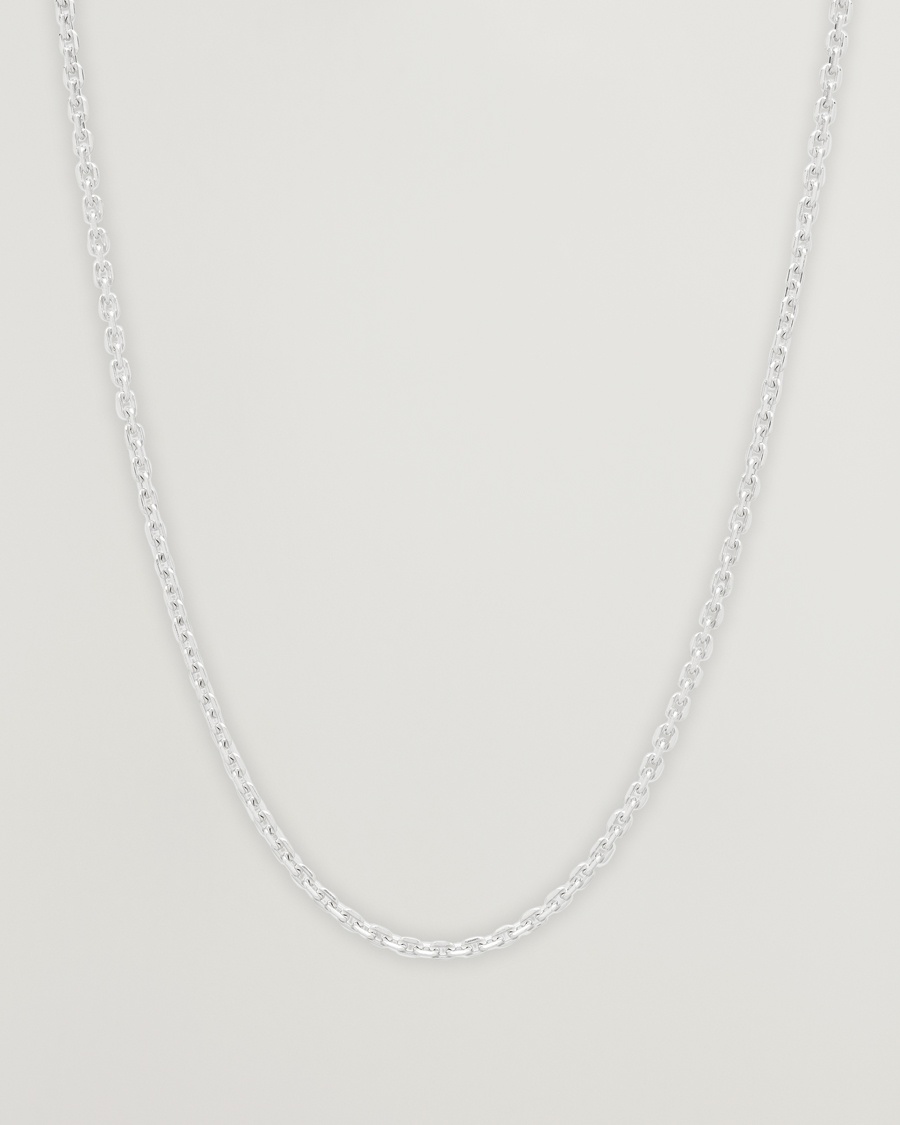 Tom Wood Anker Chain Necklace Silver – Silver