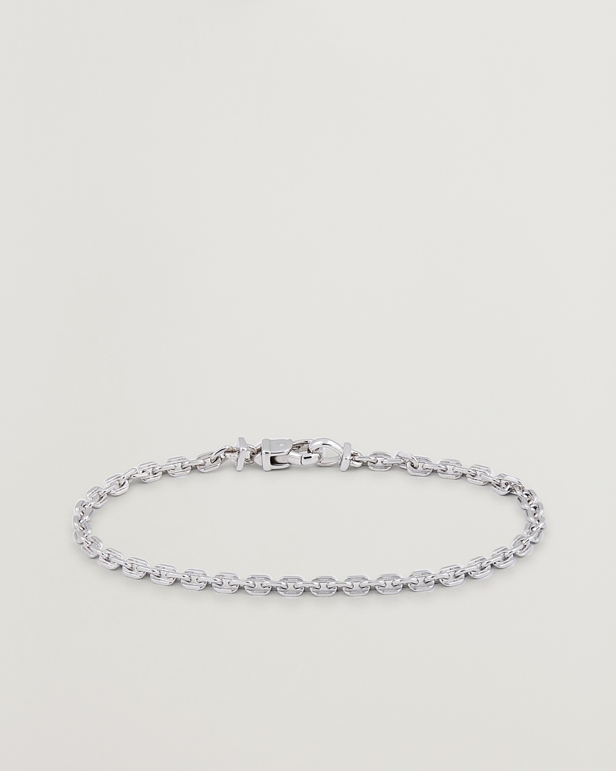 Tom Wood Anker Chain Bracelet Silver – Silver