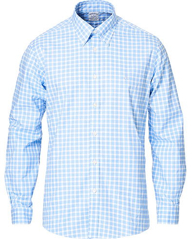 Oxford Shirts |  Regent Fit Oxford Pinpoint Shirt Blue Check