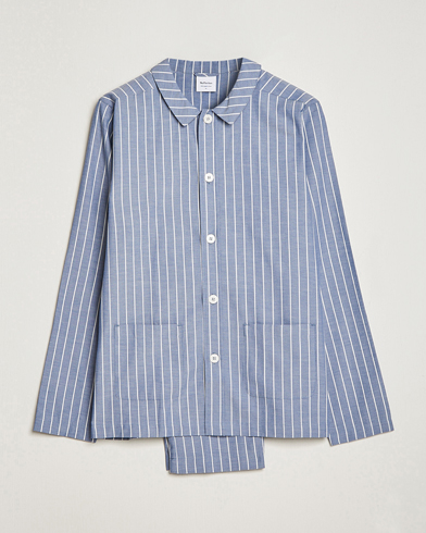 Men |  | Nufferton | Uno Mini Stripe Pyjama Set Navy/White