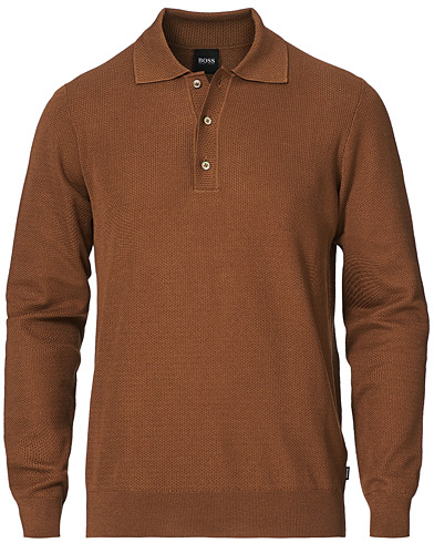  |  Ullex Knitted Polo Medium Brown