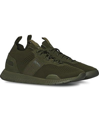  |  Titanium Running Sneaker Dark Green