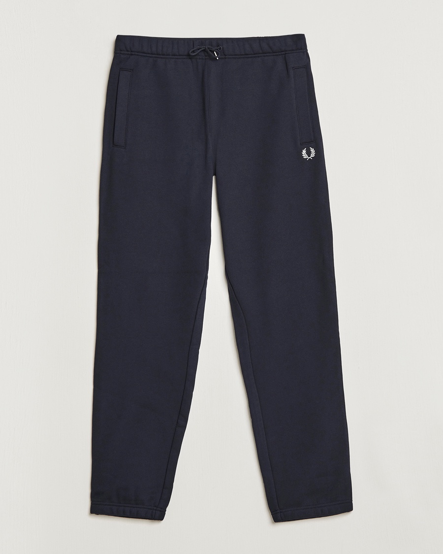Fred Perry Loopback Sweatpants Navy – Blue