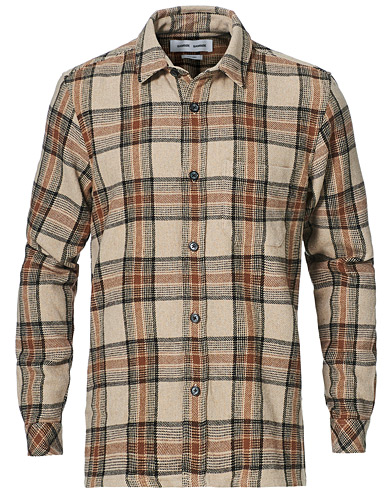Flannel Shirts |  Waltones Recycled Overshirt Humus
