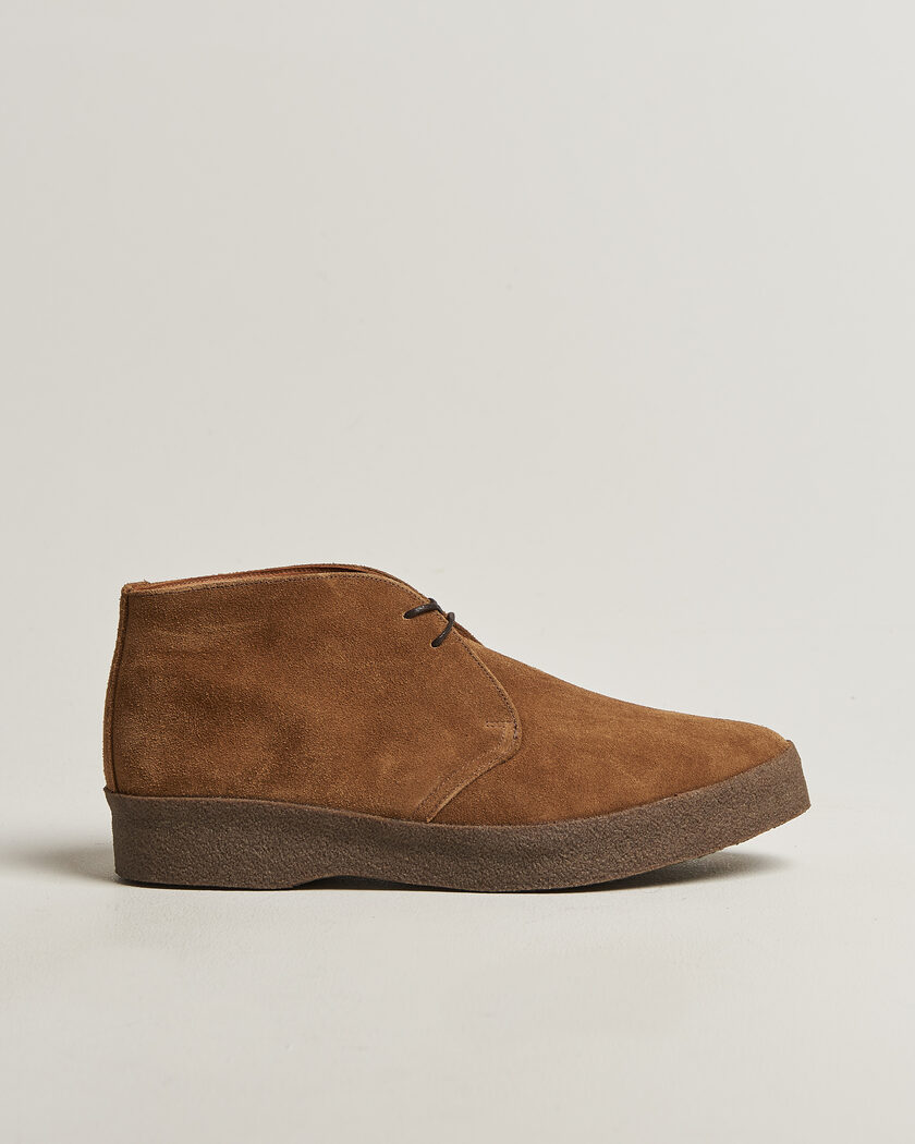 Sanders Joel Chukka Boot Tan Suede – Brown