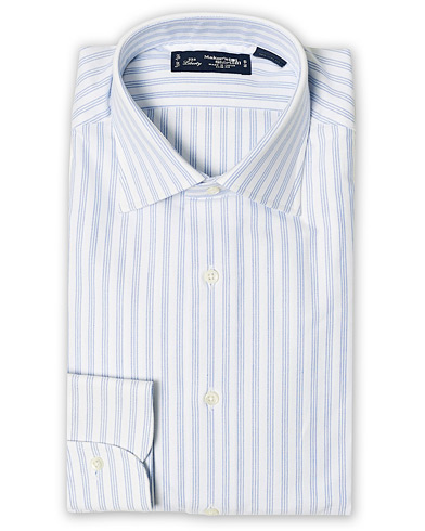 Essentials Slim-fit Short-Sleeve Stripe Pocket Oxford Camisa 