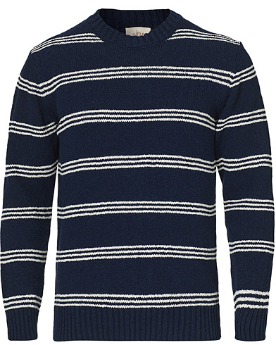 Knitted Jumpers |  Heavy Cotton Pullover Navy