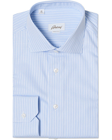 Business Shirts |  Slim Fit Dress Shirt Light Blue Stripe