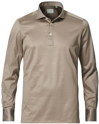 Long Sleeve Polo Shirts |  Orlando Long Sleeve Polo Beige
