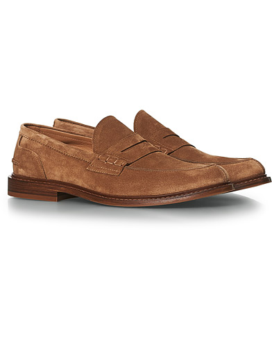 Men | Loafers | Brunello Cucinelli | Penny Loafer Brown Suede