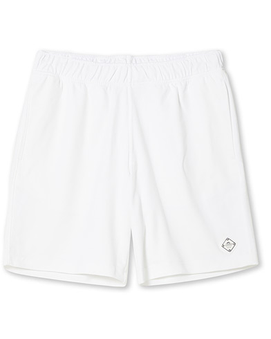 Men |  | J.Lindeberg | Ivar Interlock Logo Sweat Shorts White