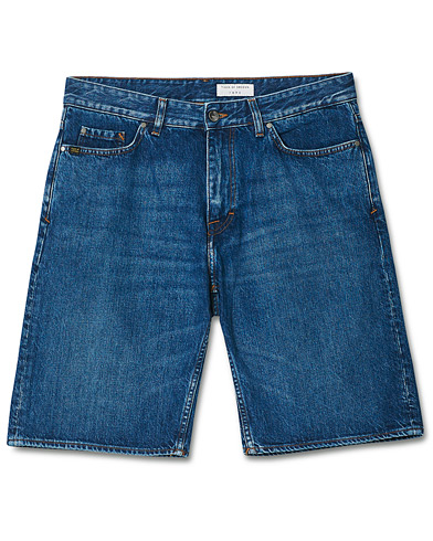 Men | Jeans shorts | Tiger of Sweden | Kylian Jeans Shorts Royal Blue