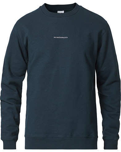 Men | Sweaters & Knitwear | NN07 | Barrow Crew Neck Sweatshirt Navy