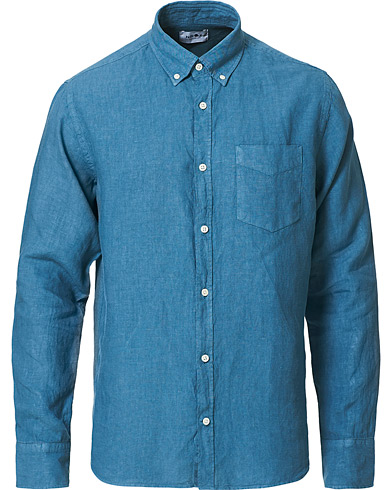  |  Levon Linen Shirt Blue