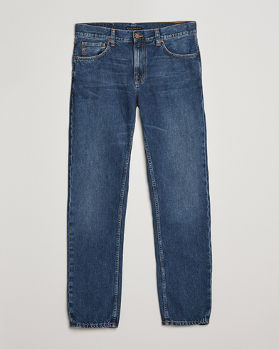 Men | Nudie Jeans | Nudie Jeans | Gritty Jackson Jeans Blue Slate