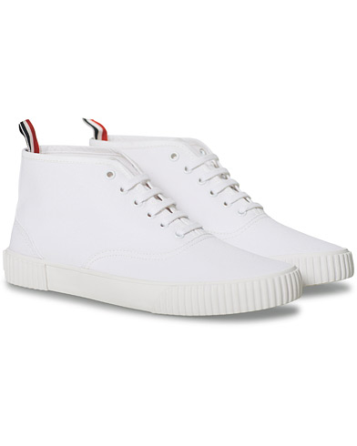 High Sneakers |  Mid-Top Heritage Trainers White