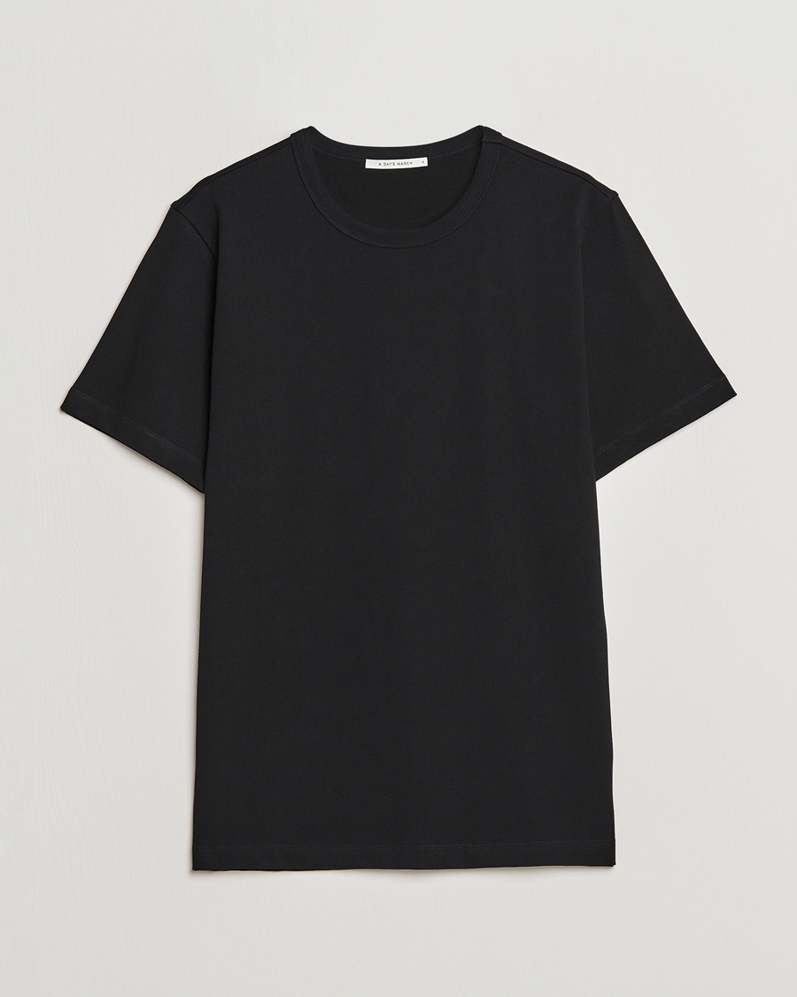 A Day's March Heavyweight T-Shirt Black – Black
