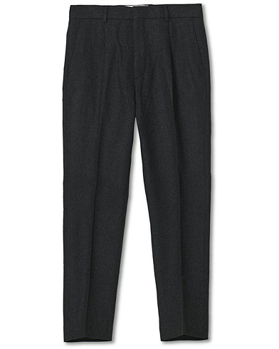 Formal Trousers |  Crovie Wool Trousers Grey Melange