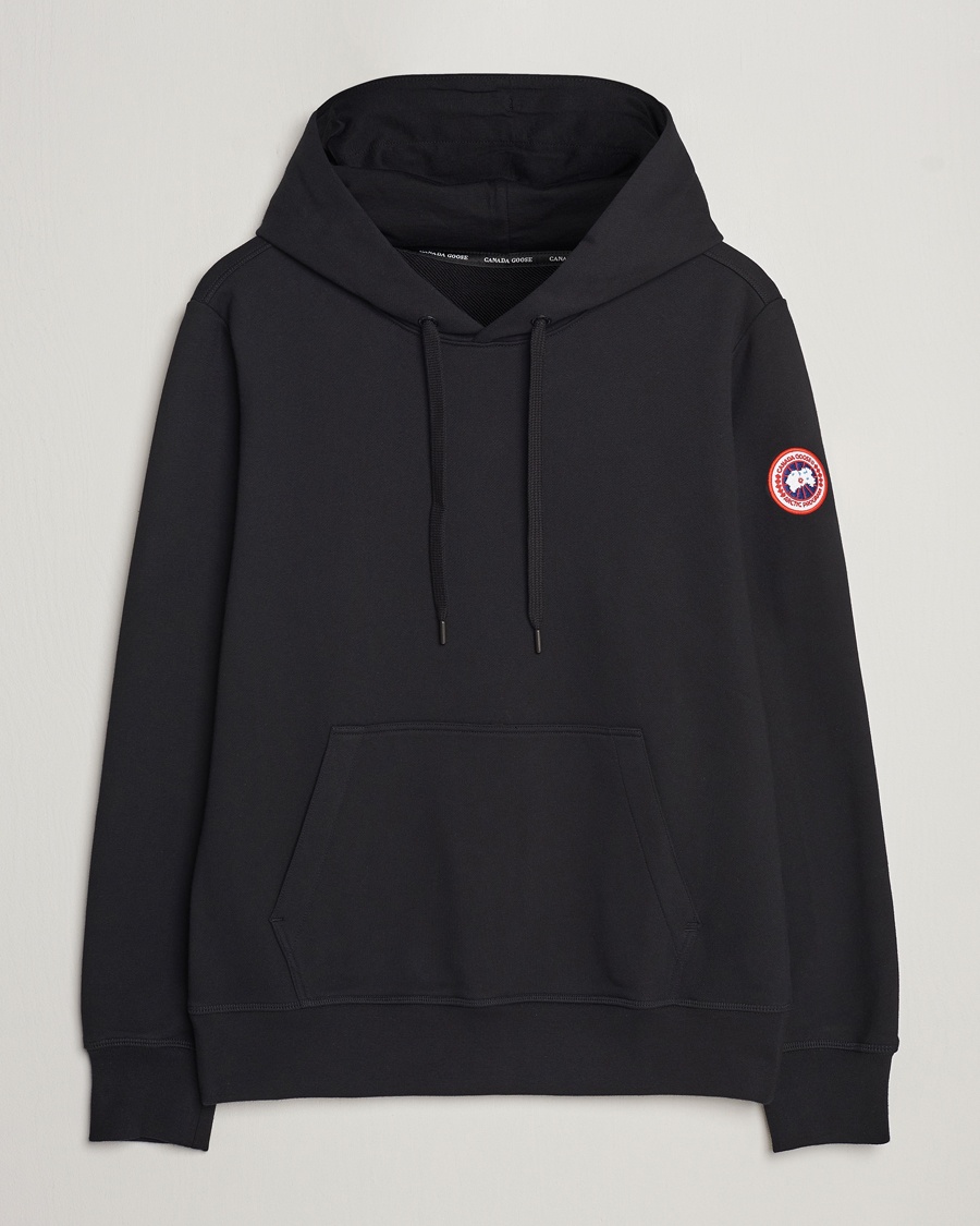 Canada Goose Black Label Huron Hoody Black at CareOfCarl.com