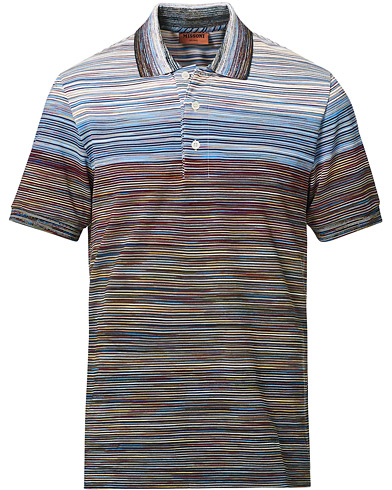 Men | Polo Shirts | Missoni | Sfumato Short Sleeve Polo Multicolour