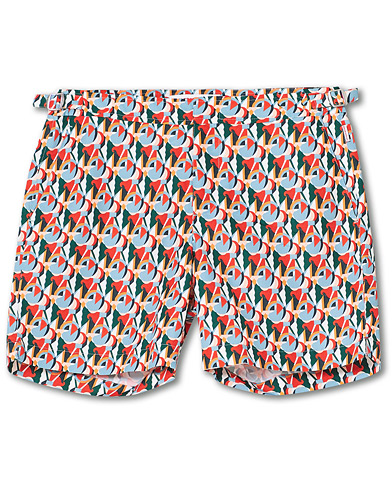 RRL Ralph Lauren RRL Hawaiian Print Camp Swim Trunks Board Shorts 30 New 