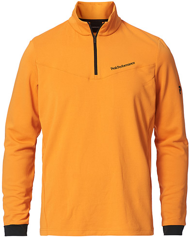 |  Chaze Half Zip Sweater Orange Flair