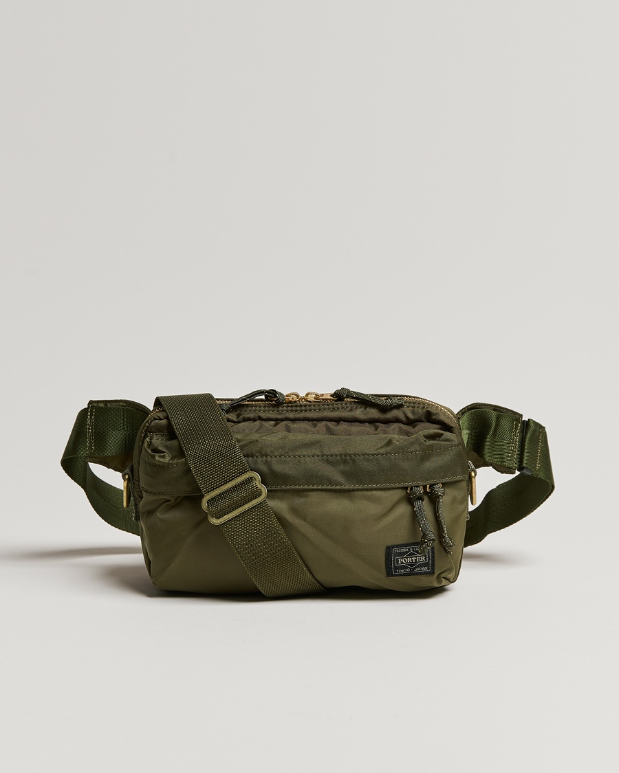 Porter-Yoshida & Co. Force Waist Bag Olive Drab – Green