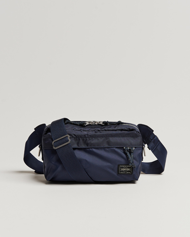 Men | Shoulder Bags | Porter-Yoshida & Co. | Force Waist Bag Navy Blue