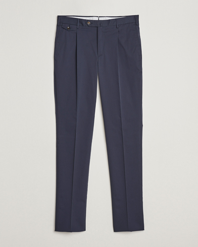 Men | Clothing | PT01 | Gentleman Fit Silkochino Trousers Navy