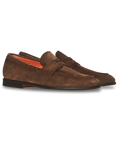  |  Penny Loafer Brown Suede