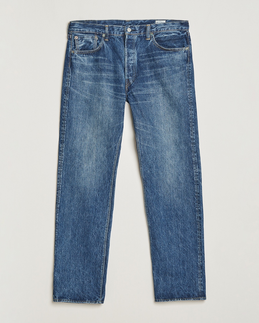 orSlow Straight Fit 105 Selvedge Jeans 2 Year Wash – Blue