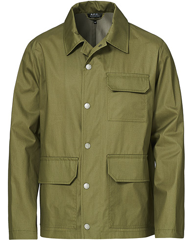 Men | Lightweight Jackets | A.P.C. | Guilhem Military Jacket Khaki
