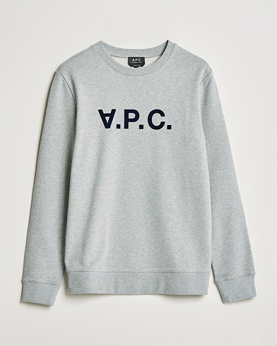 Men | Sweaters & Knitwear | A.P.C. | VPC Sweatshirt Heather Grey