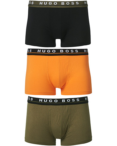 |  3-Pack Trunk Boxer Shorts Black/Orange/Green