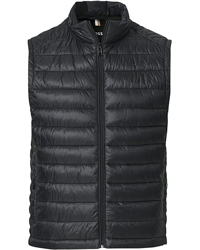 Men | Coats & Jackets | BOSS | Calano Down Vest Black
