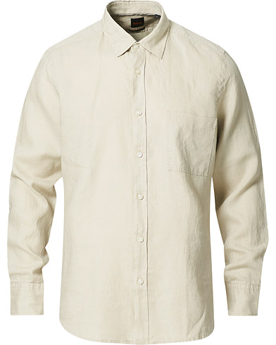 Linen Shirts |  Relegent Linen Shirt Light Beige