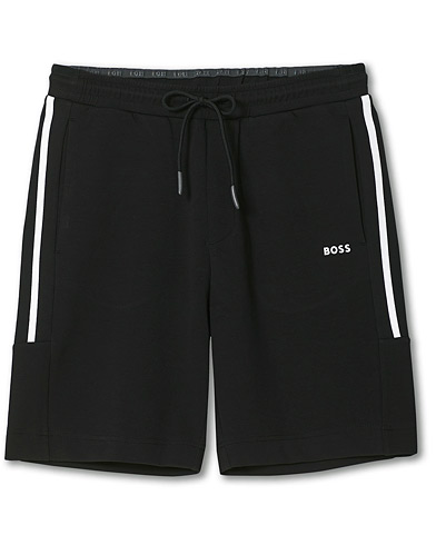 Men | Shorts | BOSS Athleisure | Headlo Sweatshorts Black