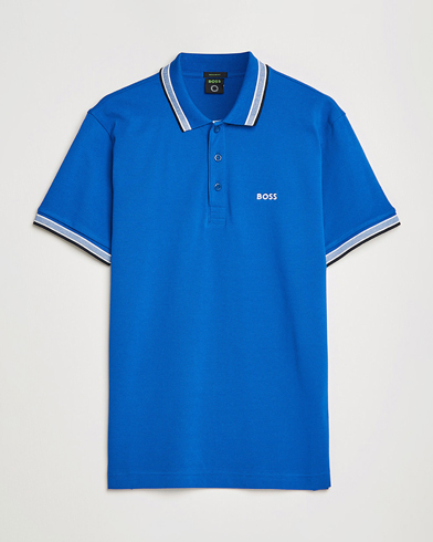 Men | Short Sleeve Polo Shirts | BOSS Athleisure | Paddy Piké Medium Blue