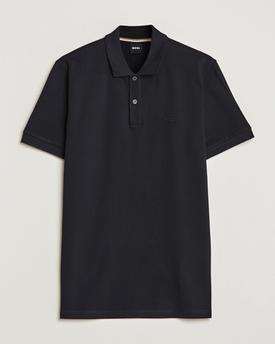 Men | Short Sleeve Polo Shirts | BOSS | Pallas Polo Black