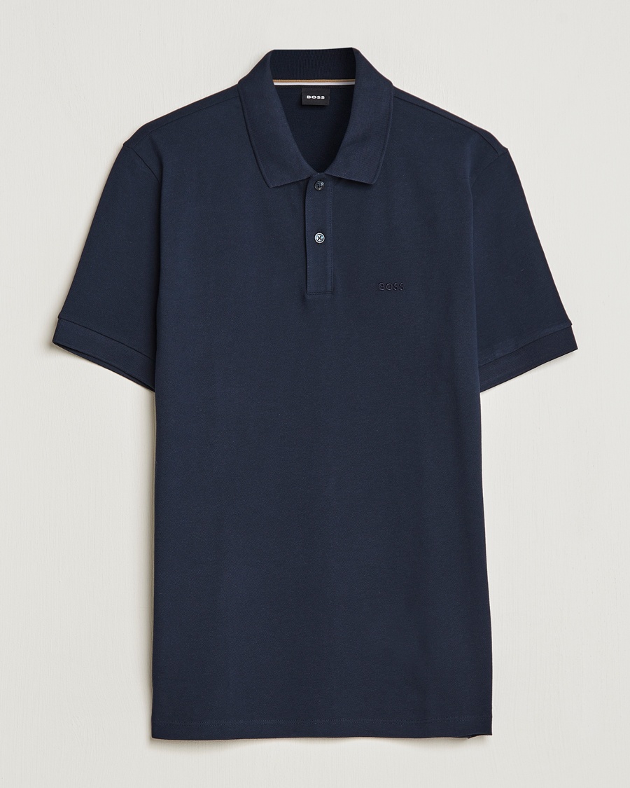 BOSS BLACK Pallas Polo Dark Blue – Blue