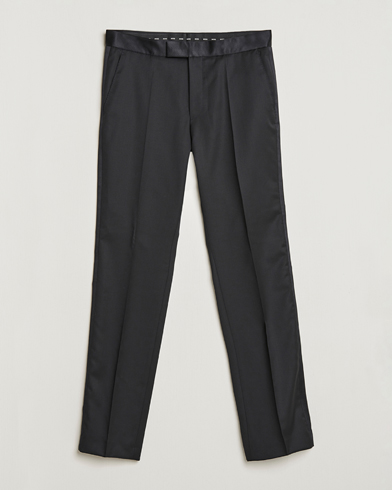 Men | Suits | BOSS | LenonTuxedo Trousers Black