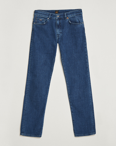 Men | Straight leg | BOSS Casual | Maine Regular Fit Super Stretch Jeans Lagoon Blue