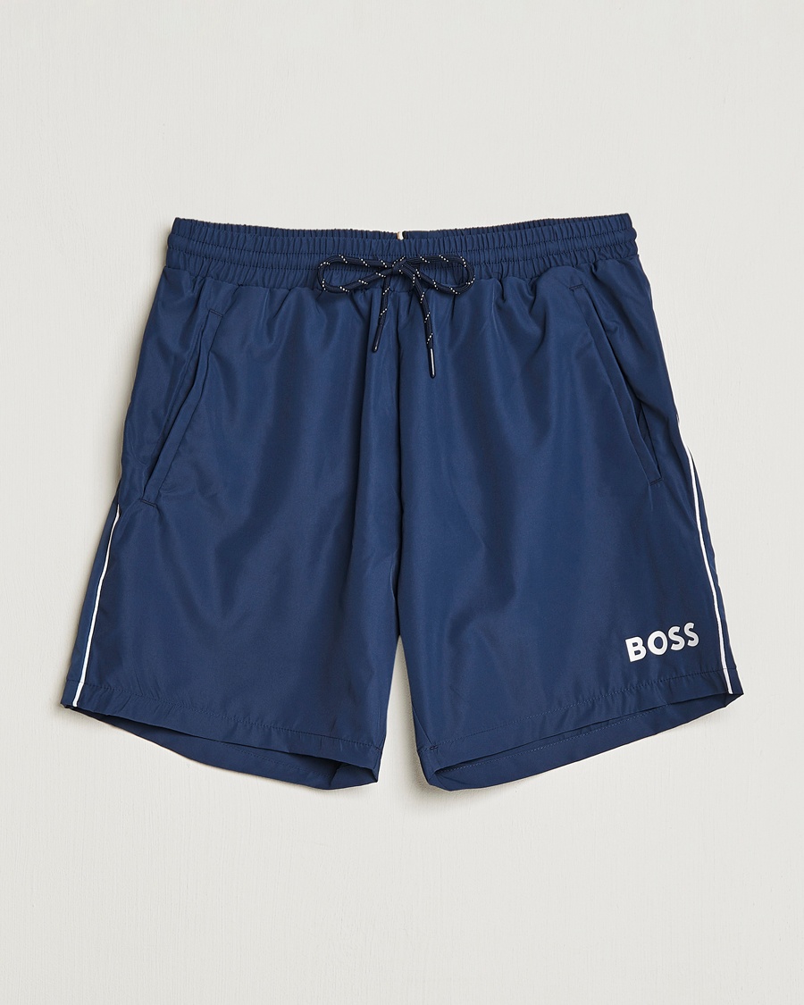 BOSS BLACK Starfish Swimshorts Navy – Blue